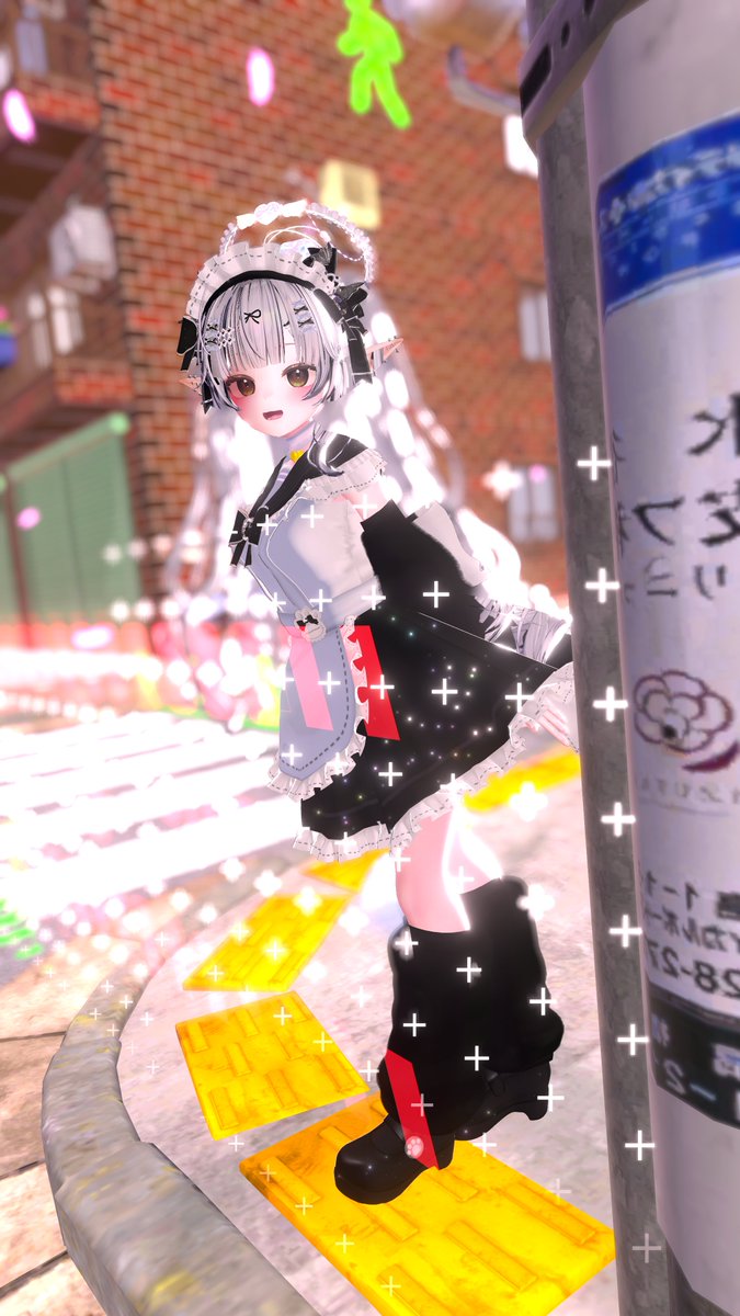 おはゆき🤍マヌカちゃん🤍
『にゃんはーろ！ご主人様、今日は何をしますか？』🤍
#マヌカちゃん 
#マヌカ3D 
#みあれすとあ
#YukinaAlbum 
#VRChat