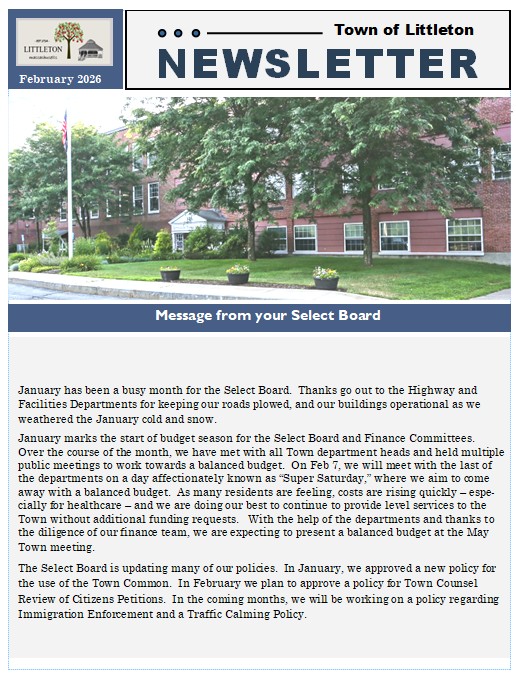 Town of Littleton MA tweet media