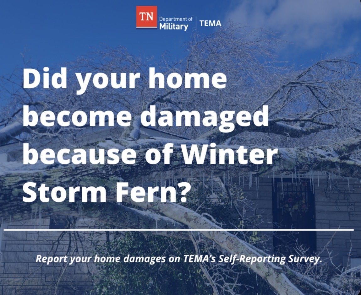 Tennessee Emergency Management Agency (TEMA) tweet media