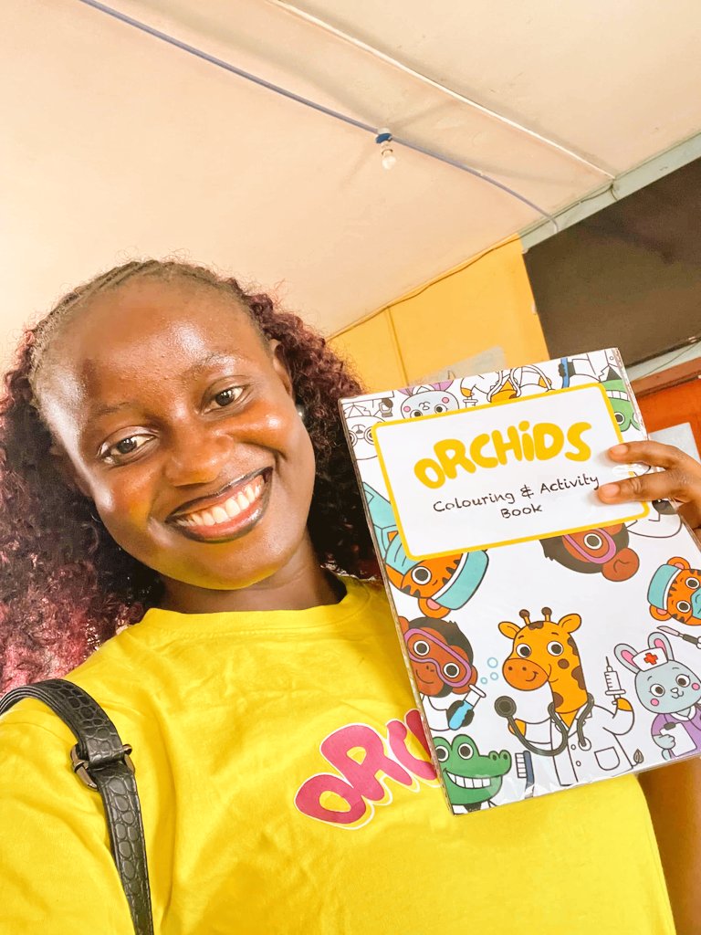 Adding colors, spreading smiles and supporting a meaningful mission🎨💜.

You can support by sponsoring a book for a child or purchasing one for yourself.
👉Get a copy here: orchidsforkids.org
#ColourWithOrchids