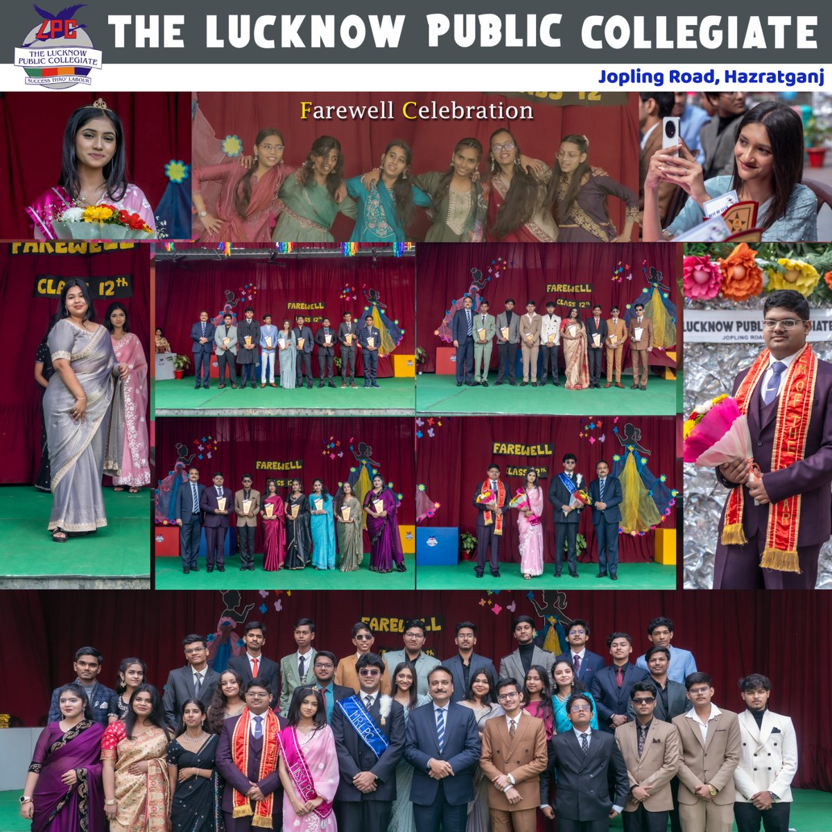 lucknow_public's tweet photo. A bittersweet goodbye to the class of 2025-26🌟 
Students of Class 12th shone bright at their farewell party, celebrating memories, friendships, and dreams ahead.
Wishing them all the best for their journey ahead!
 3, Jopling Road, Lucknow
Phone Number: 0522-4027575, 9839269597 https://t.co/EiAHkVAvye