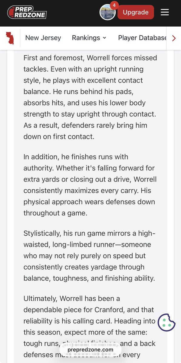 Gabriel Worrell ‘27 tweet media