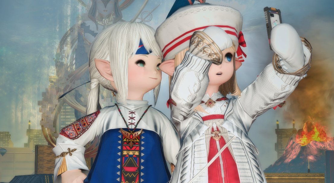 おはララ～！🌤️                                                               

火曜日です～！  🔥     

今日もゆっくりで行きましょう！　✨

#FF14 #FF14SS #おはララ #lalafell #ララフェル