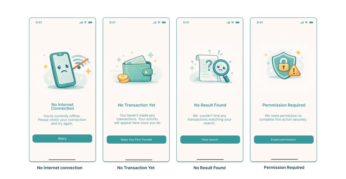 ntukemediong18's tweet photo. Day 29 of the #FinnMannyUIChallenge 🎯

Picked my best onboarding screens from the challenge and polished them to portfolio-ready quality.
Focused on clarity, spacing, and visual consistency.

#UIDesign #UXDesign #UIUX #DesignProgress https://t.co/IB59dwyMp7