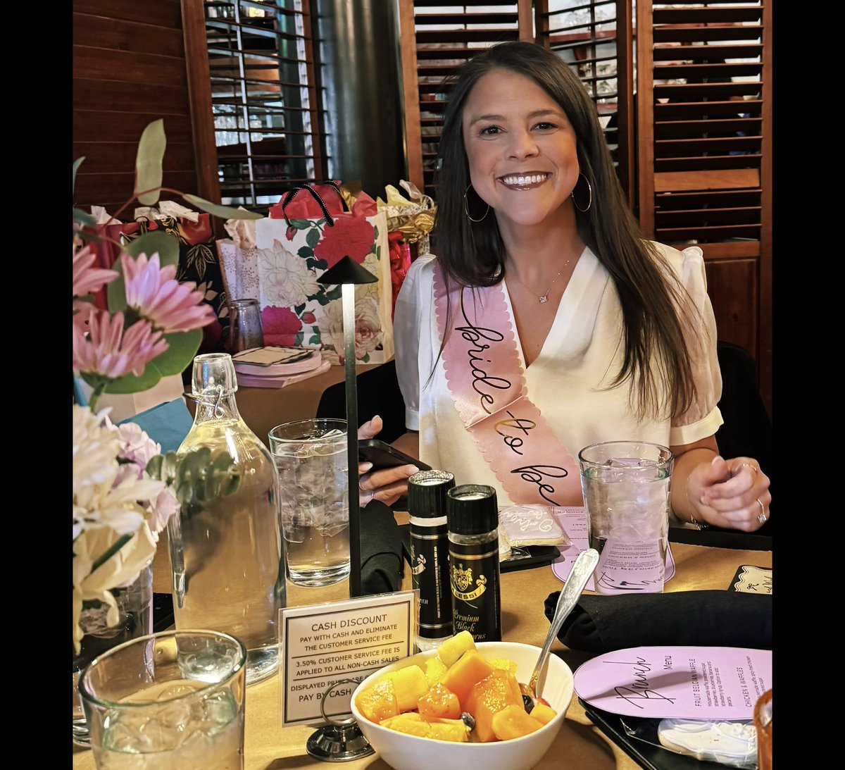 BrookePilcher's tweet photo. Ooh la la, a bridal shower to remember! 🥂✨Thank you to everyone who made it such a special day. One step closer to “I do”! 👰🏻‍♀️ #finallythebride #18Days https://t.co/4erHN1pYj6