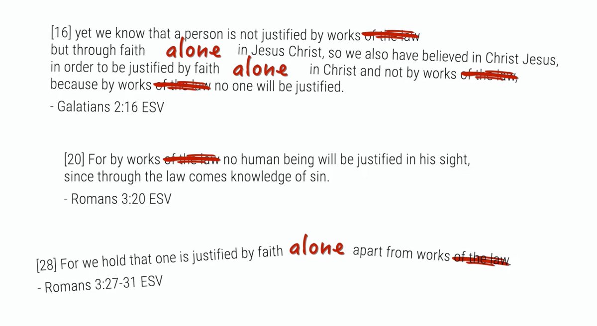 The last paragraph is not in the Bible.