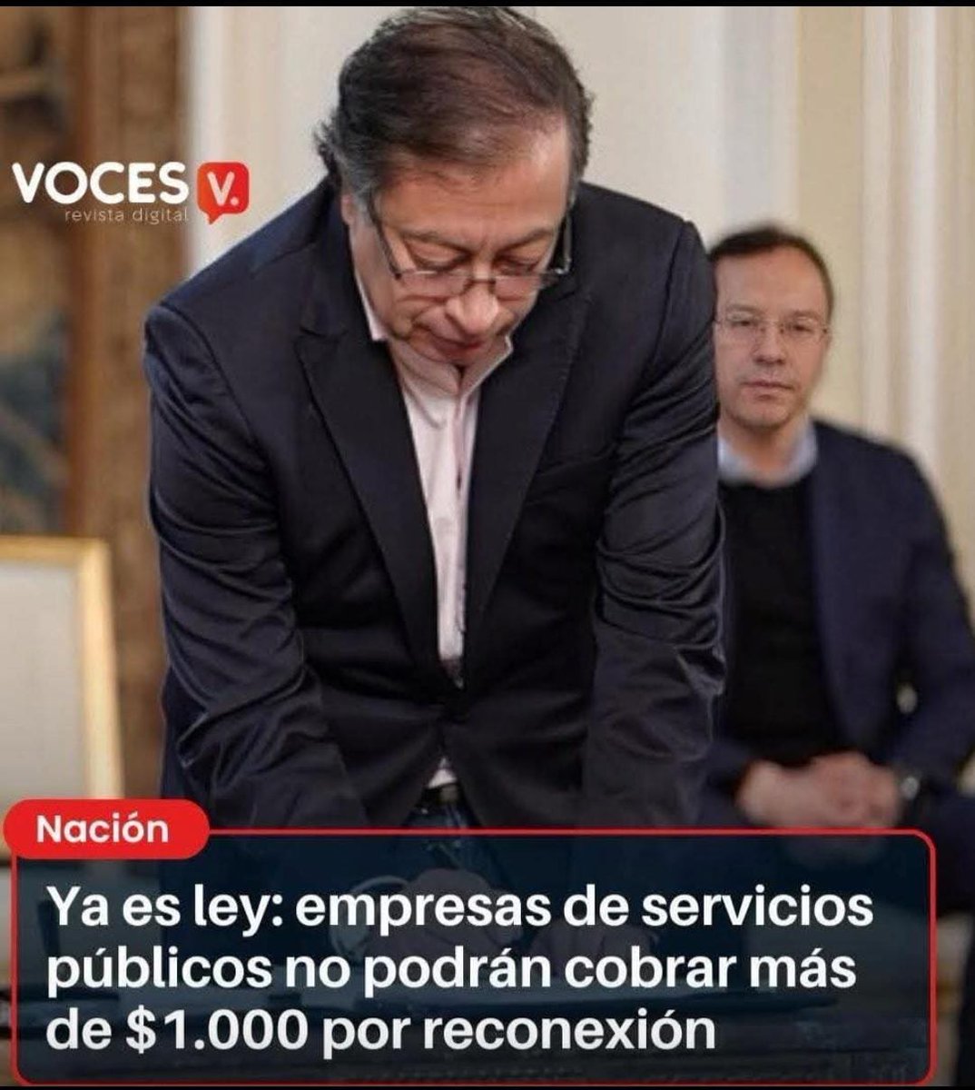 Señores <a href="/grupovanti/">Grupo Vanti</a> quedan notificados, no podrán seguir cobrando entre $ 33 mil y $40 mil. A partir de hoy, las empresas de servicios públicos no podrán cobrar más de $1000 (mil) pesos por reconexión.