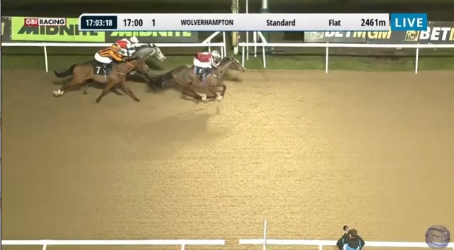 rebelsart's tweet photo. Brodie Hampson @BrodieHampson1 and Shahbaz a very game 2nd place in the Amateur Riders' Handicap at Wolverhampton @WolvesRaces for trainer Archie Watson @Archie_Watson 🏇🥈🇬🇧
Good ride Brodie‼️👊
#goodride #Wolves #horseracing https://t.co/rHRrWpBoYU
