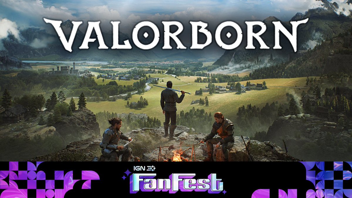 valorborngame's tweet image. ⚔️Valorborn - Sandbox RPG⚔️
We are excited to be part of the #IGNFanFest @IGN 

What to expect:
- exclusive gameplay 🔥
- release date 👀
&amp;amp; more.

We can't wait to see your reactions.
Join our Discord for more: discord.gg/jpCXuYEr5E
#valorborn #sandbox #rpg
