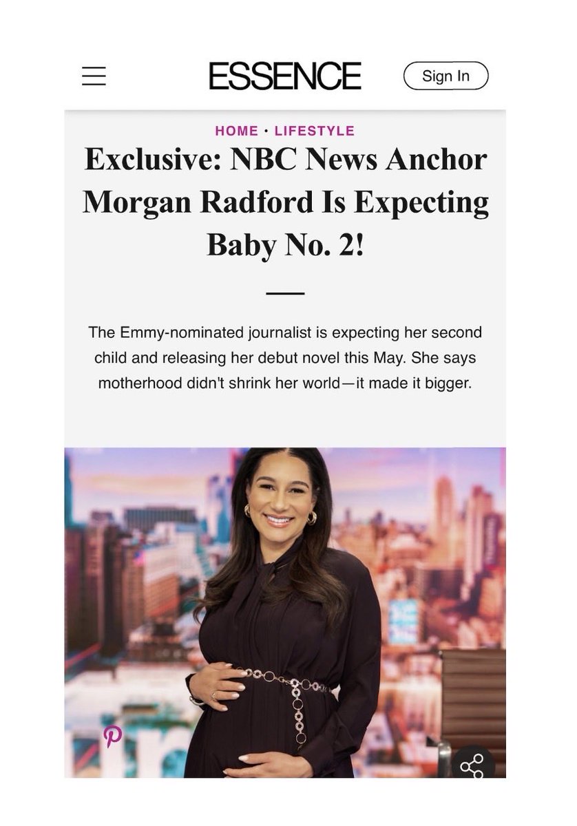 Morgan Radford tweet media