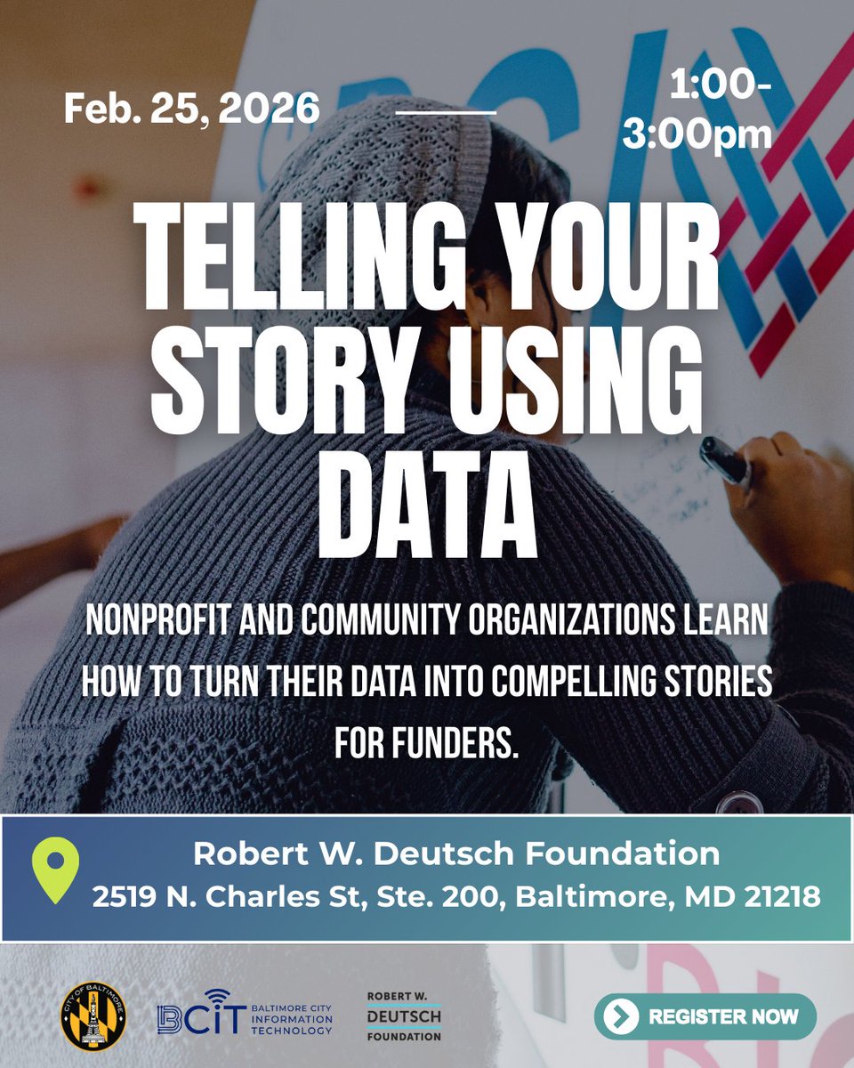 Baltimore City Office of Information & Technology tweet media