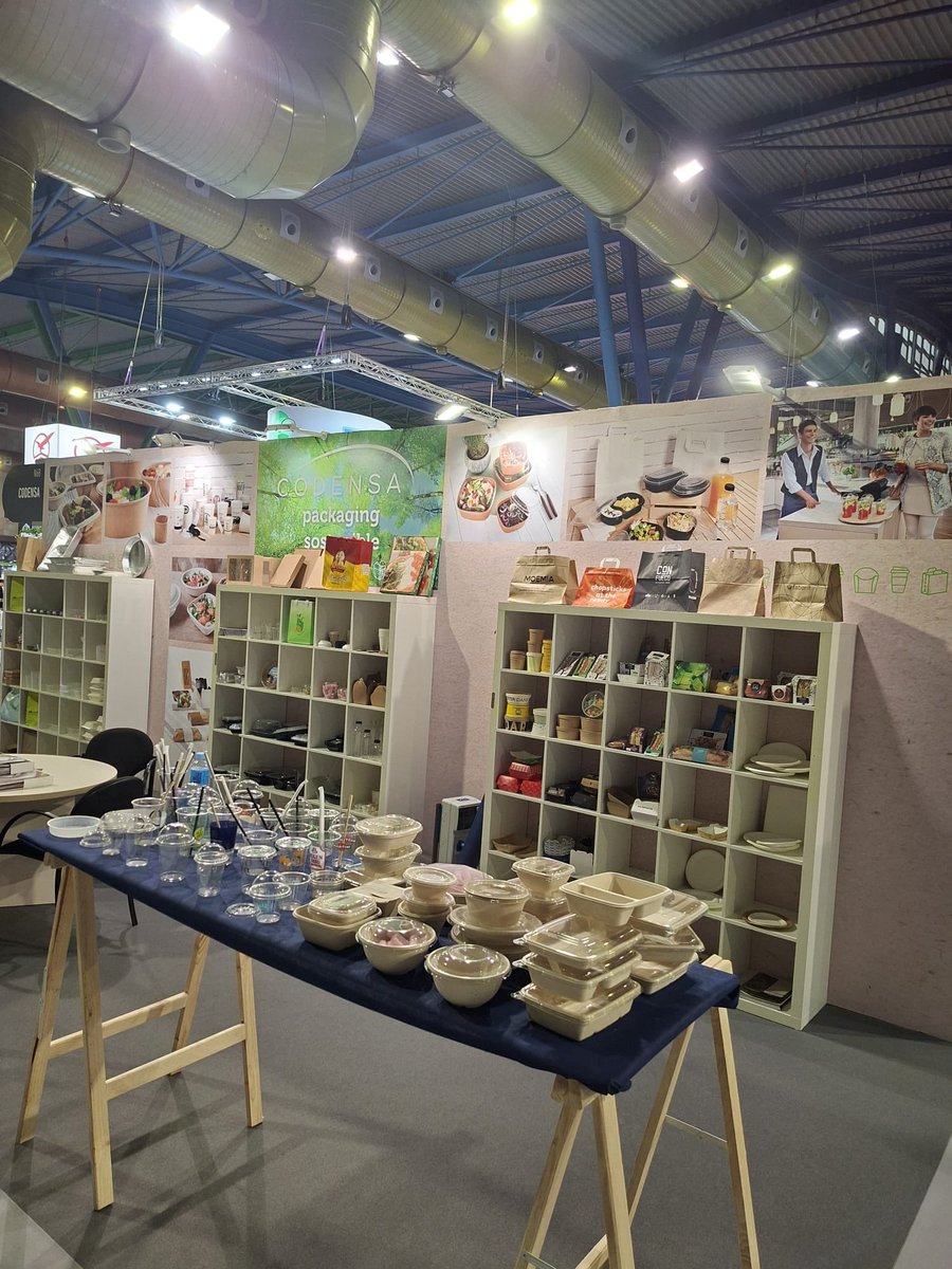 CodensaEnvases's tweet photo. @SalonHyT , ha comenzado 😍

Visita nuestro stand para conocer nuestras últimas innovaciones en packaging sostenible y personalizable para la hostelería

📌 Stand N6b – Pabellón 1

#HT2026 #Codensa #PackagingSostenible #Hostelería #Innovación #Málaga #FYCMA #HyT https://t.co/3nBMtFyLz7