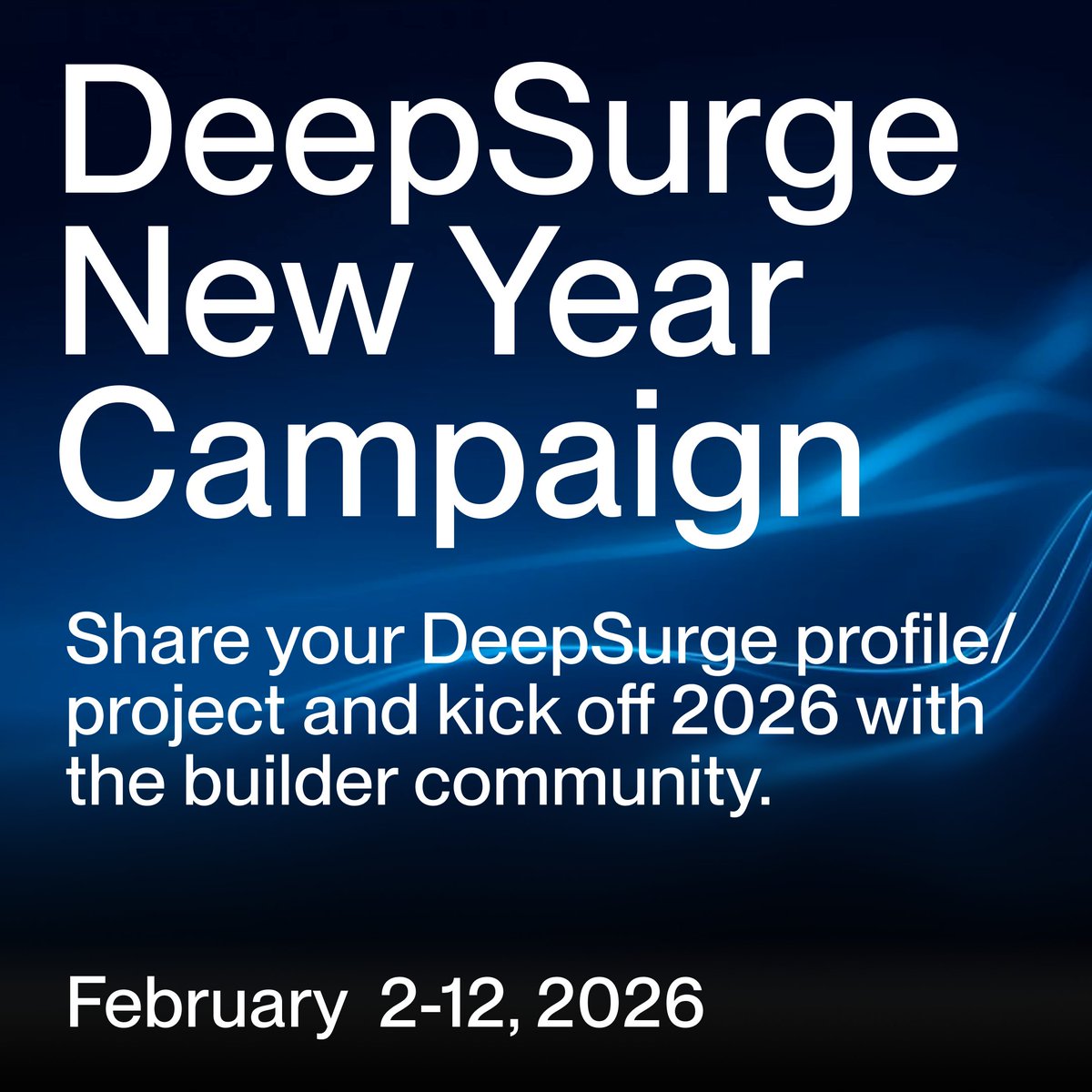 Your 2026 builder roadmap on Sui starts on <a href="/deepsurgexyz/">deepsurgeofficial</a> 
We’re spotlighting the builders driving innovation on Sui. 

Share your DeepSurge profile or project, show what you’re building, and get more eyes on your work. Share your profile/project below using #DeepSurge2026.