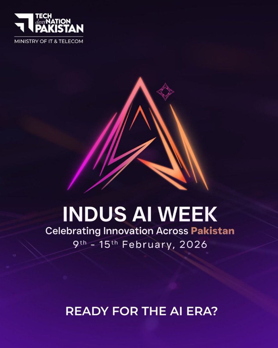 itstoheedy's tweet photo. Innovation is no longer a distant goal for Pakistan.
It is happening now, driven by talent and vision. INDUS AI WEEK celebrates this national momentum.
#7DaysToIndusAIWeek https://t.co/0djqfX21oN