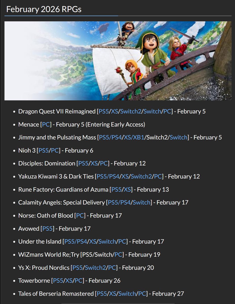 RPG Site tweet media