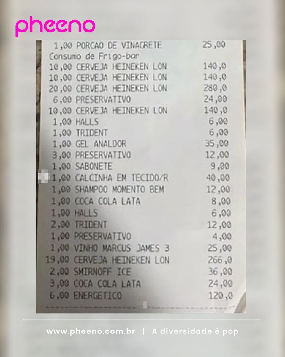 Suruba apenas entre homens em um motel terminou em confusão policial. Após uma madrugada intensa e consumo pesado, dois homens se recusaram a pagar uma conta de R$ 5,2 mil, alegaram que colegas já haviam quitado o valor e acabaram presos por estelionato. abrir.link/uYKKQ