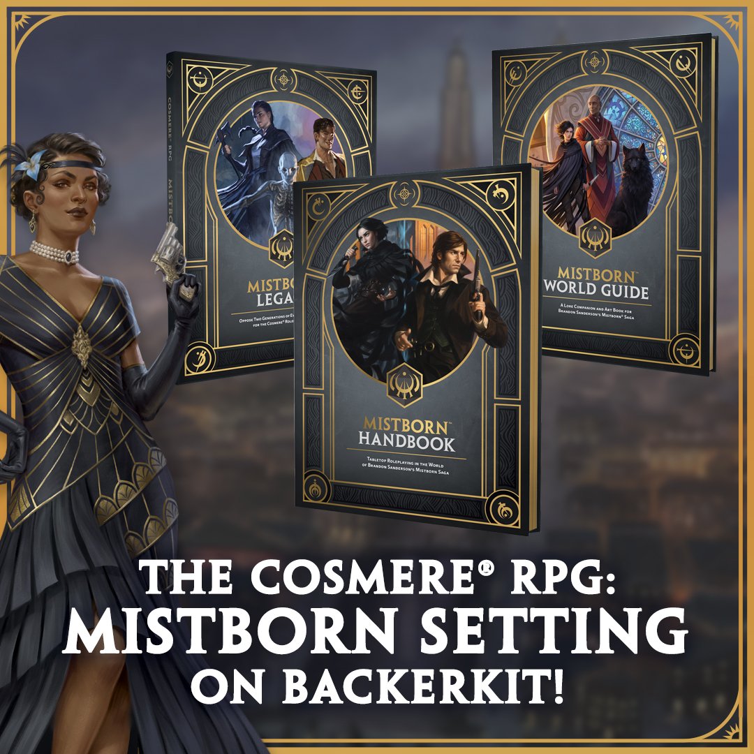 Mistborn Rpg O lançamento do Cosmere RPG: Mistborn em inglês está cada vez mais ...
