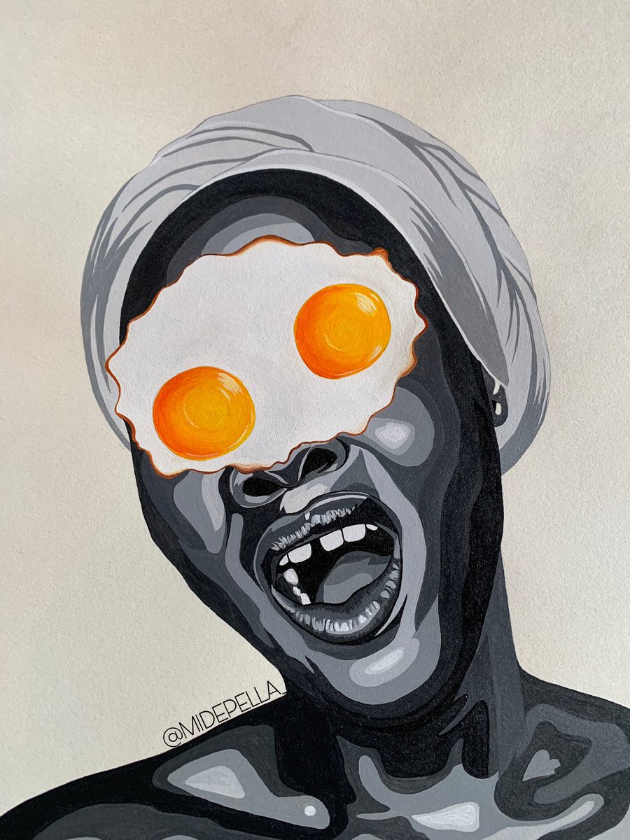 Eggxhausted but not stopping! 🖌️
