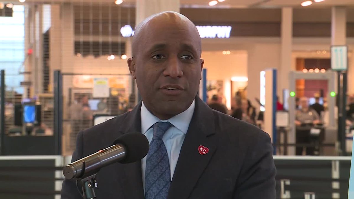 KSHB41's tweet photo. "I am proud that we get to show off KCI," Mayor Quinton Lucas said Monday. "I am grateful for the more than $6 billion in economic output that we have had in connection with it, and I am thrilled for what’s coming ahead."

Read more: https://t.co/GgrqmOAXrO https://t.co/8urH7wOO6a