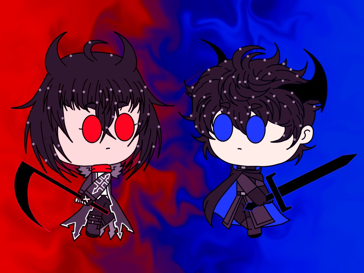 juan64633224's tweet photo. “Let’s End This Madness” Scarlet and Zero belongs to @grave_weaver #imthegrimreaper #webtoonfanart #procreate #audosketchbook #chibiart https://t.co/rFj2GDtMe3