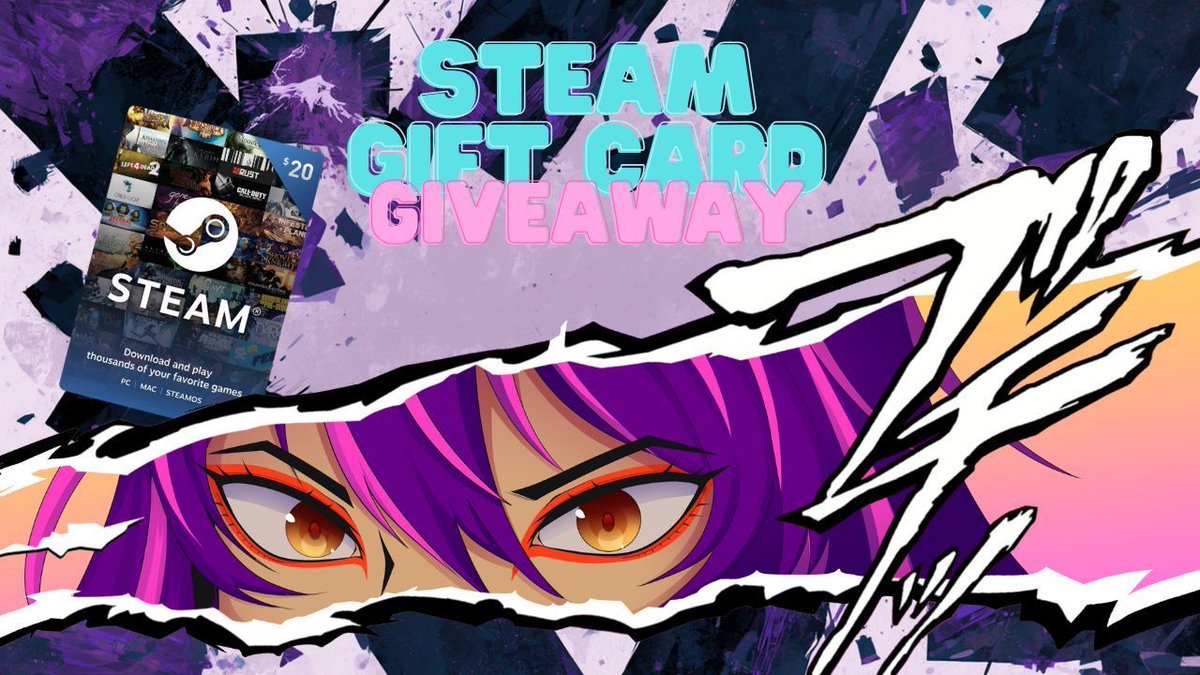 It's my first giveaway 👉️ 👈️ 

Winner gets a $20 steam gift card!

Rules:
🐾 Follow me
🐾 Like &amp; RT
🐾 (Optional) Share your favorite game!

Ends Feb 28!
