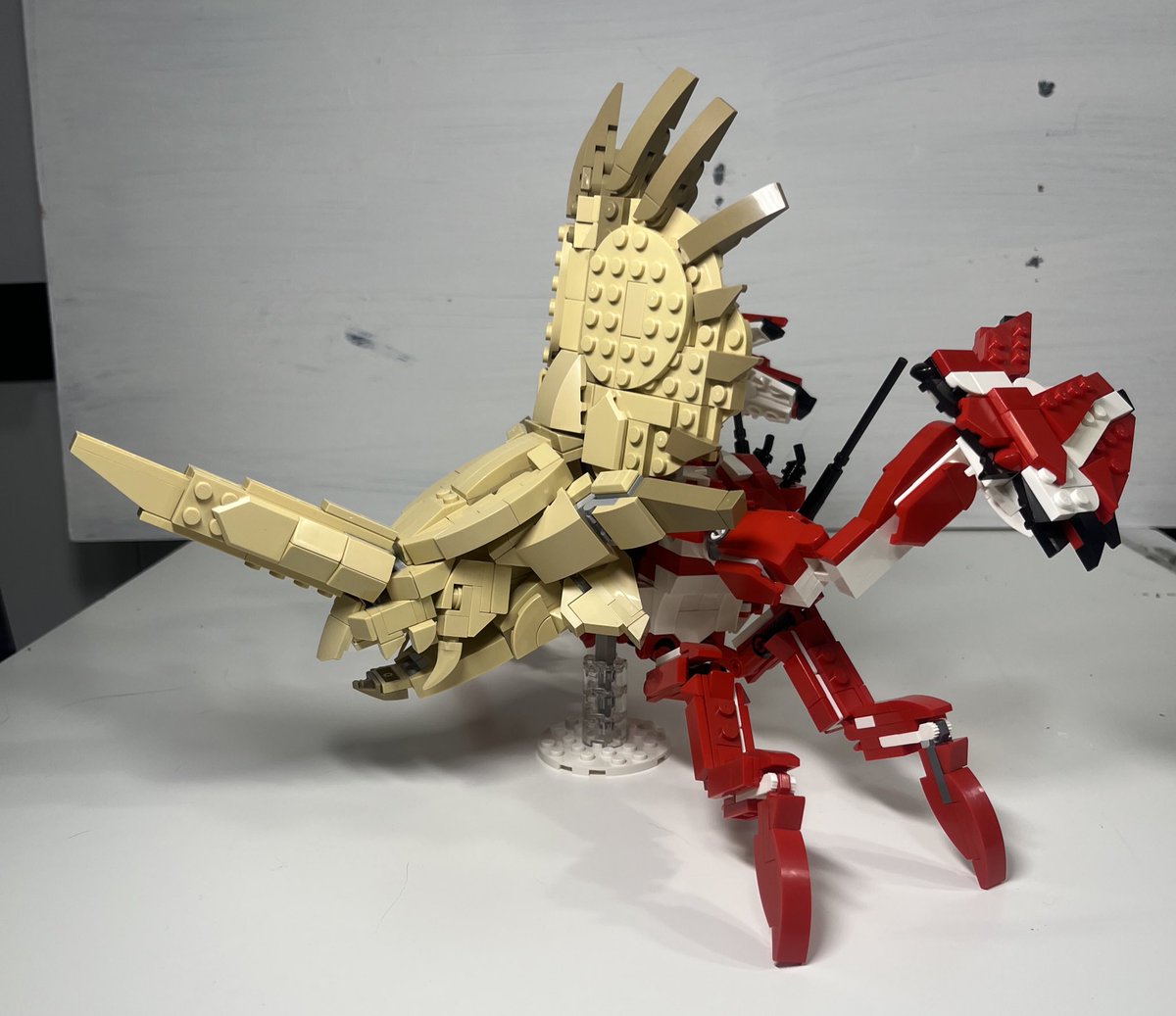 This glowup was INSANE.

2021 >>> 2026

Yeah, it’s really been 5 years I’ve been building these models. 
My old Daimyo Hermitaur was one of my very FIRST models. I’ve grown so much as a builder.

Thanks for the support all these years 😇✌️