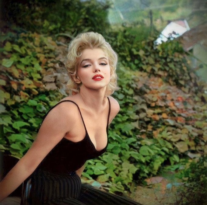Marilyn, in a 1956 portrait by Gordon Parks............