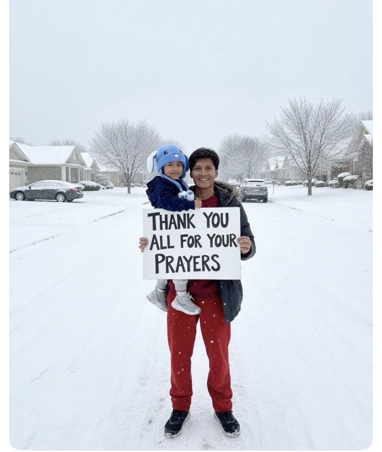 Liam Ramos and his father are back home in Minneapolis where they belong and he’s wearing his famous Elephant hat! 👇👇👇👇🙏