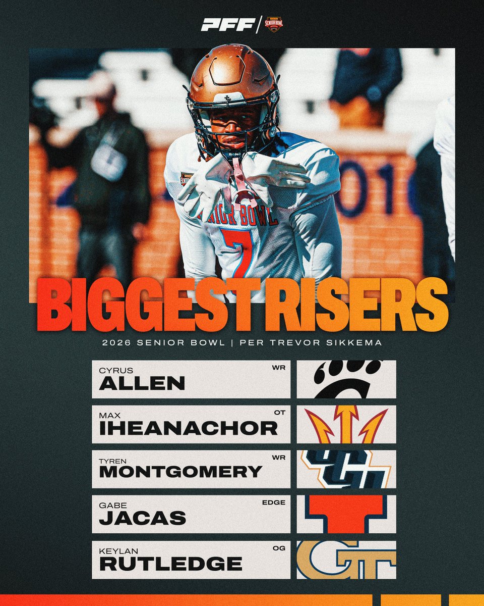 Biggest Winners from the 2026 Senior Bowl, per <a href="/TampaBayTre/">Trevor Sikkema</a> 💰