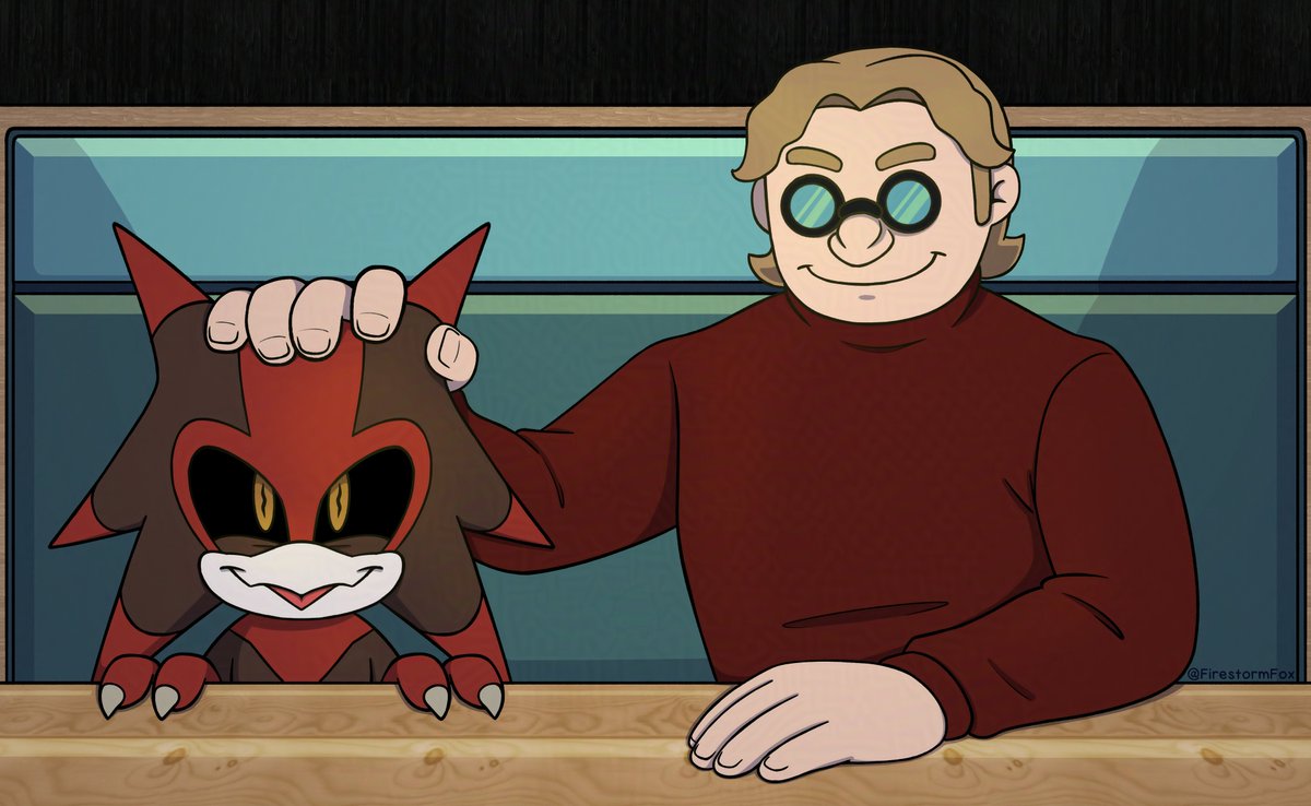 he wants chicky nuggies
#SonicOC #BlackArms