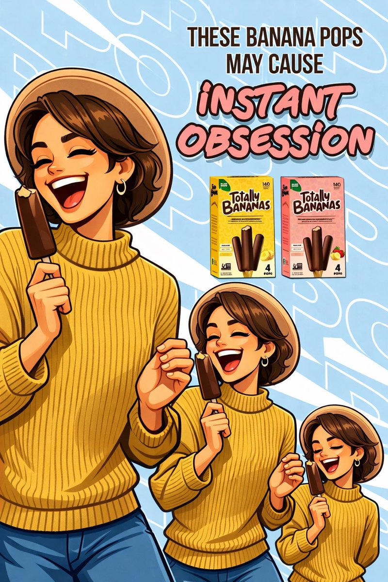 Frozen_Spoon_1's tweet photo. ⚠️ These banana pops may cause
🍌🍫 INSTANT OBSESSION

One bite. Zero regrets.

#TotallyBananas #FrozenDessert #SnackAttack https://t.co/mV4ZfKmExa