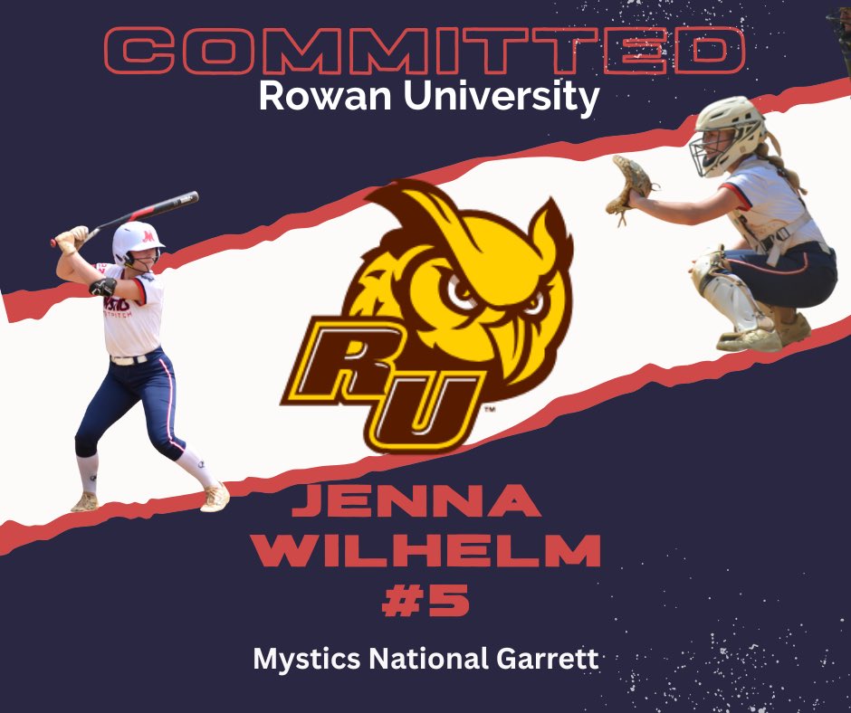 Mystics_Nat_Gar's tweet photo. 🚨 Commitment Alert 🚨
Congratulations to Jenna Wilhelm and family on her commitment to Rowan University! @topfans #stics @bgcatching https://t.co/5QQ5pPN7fp