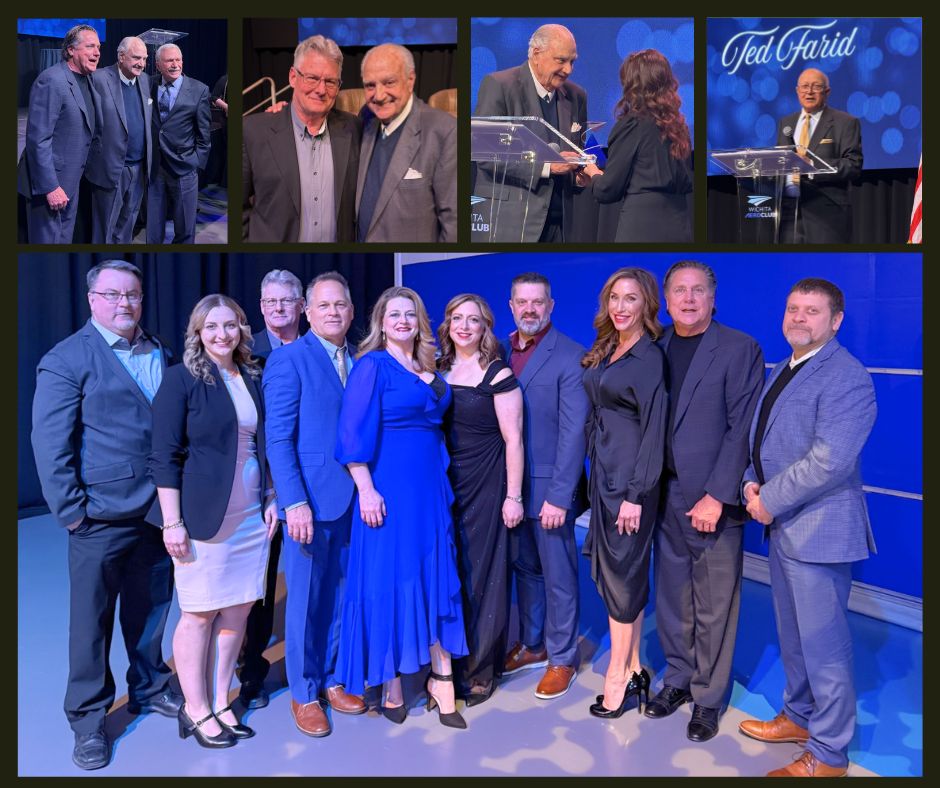 The Lee Aerospace crew was honored to attend this year’s Wichita Aero Club Trophy Gala, celebrating the remarkable achievements of Brian Barents, the 2025 Trophy Recipient.

#LeeAerospace #WichitaAeroClub #AviationExcellence #AirCapitalOfTheWorld #AerospaceInnovation