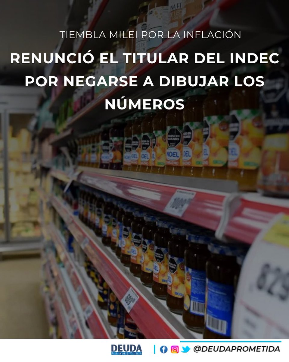 🧨Renunció Marco Lavagna al frente del INDEC

La salida se dio en medio de fuertes tensiones con el Gobierno por la actualización del IPC

📉Lavagna defendía aplicar la nueva metodología desde enero de 2026, como estaba previsto, mientras que el Ejecutivo buscaba postergarla