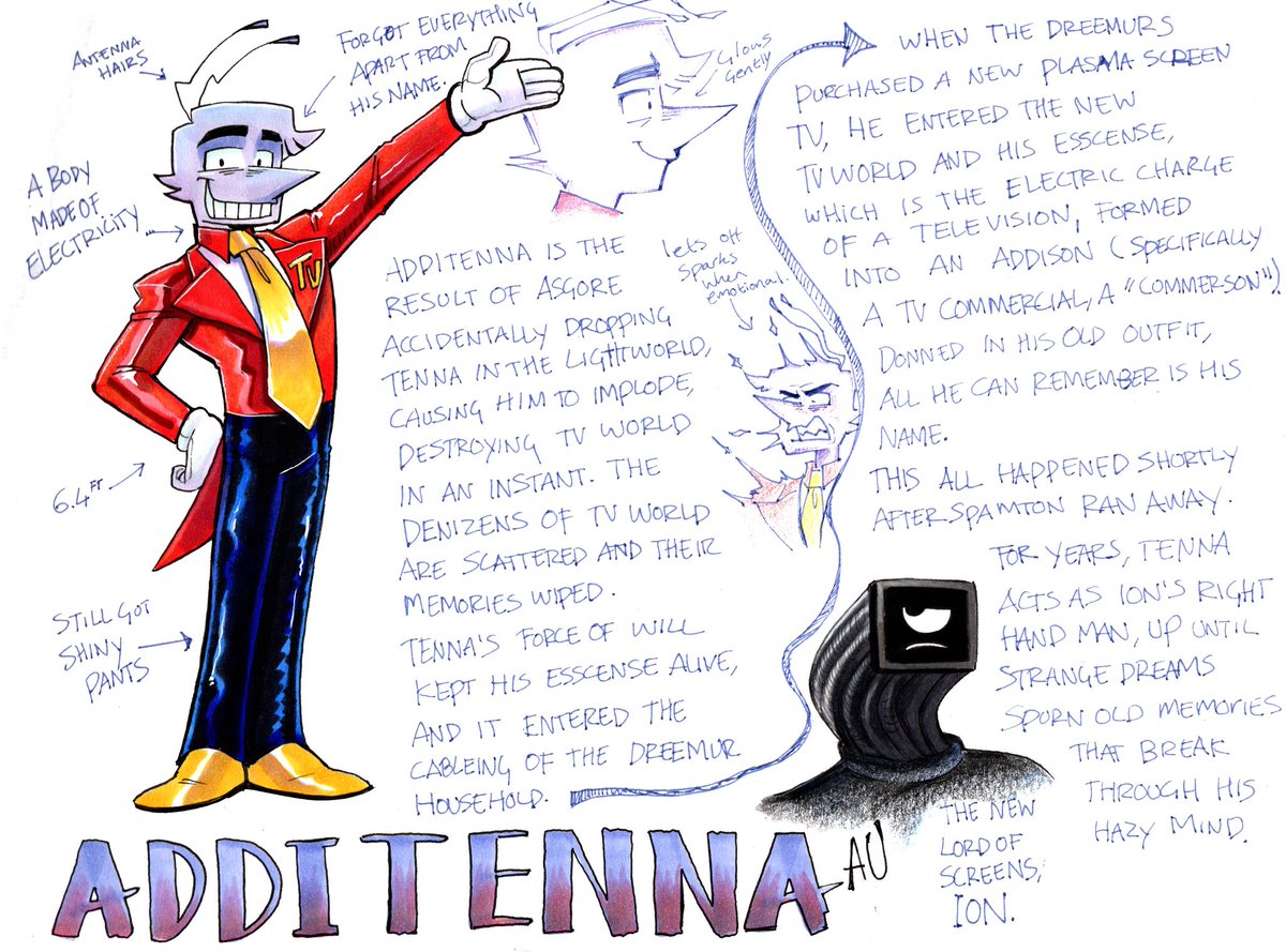OwlGams's tweet photo. I figured I should make some #Additenna Lore posts! Heres the first https://t.co/jtW6xaKY6J