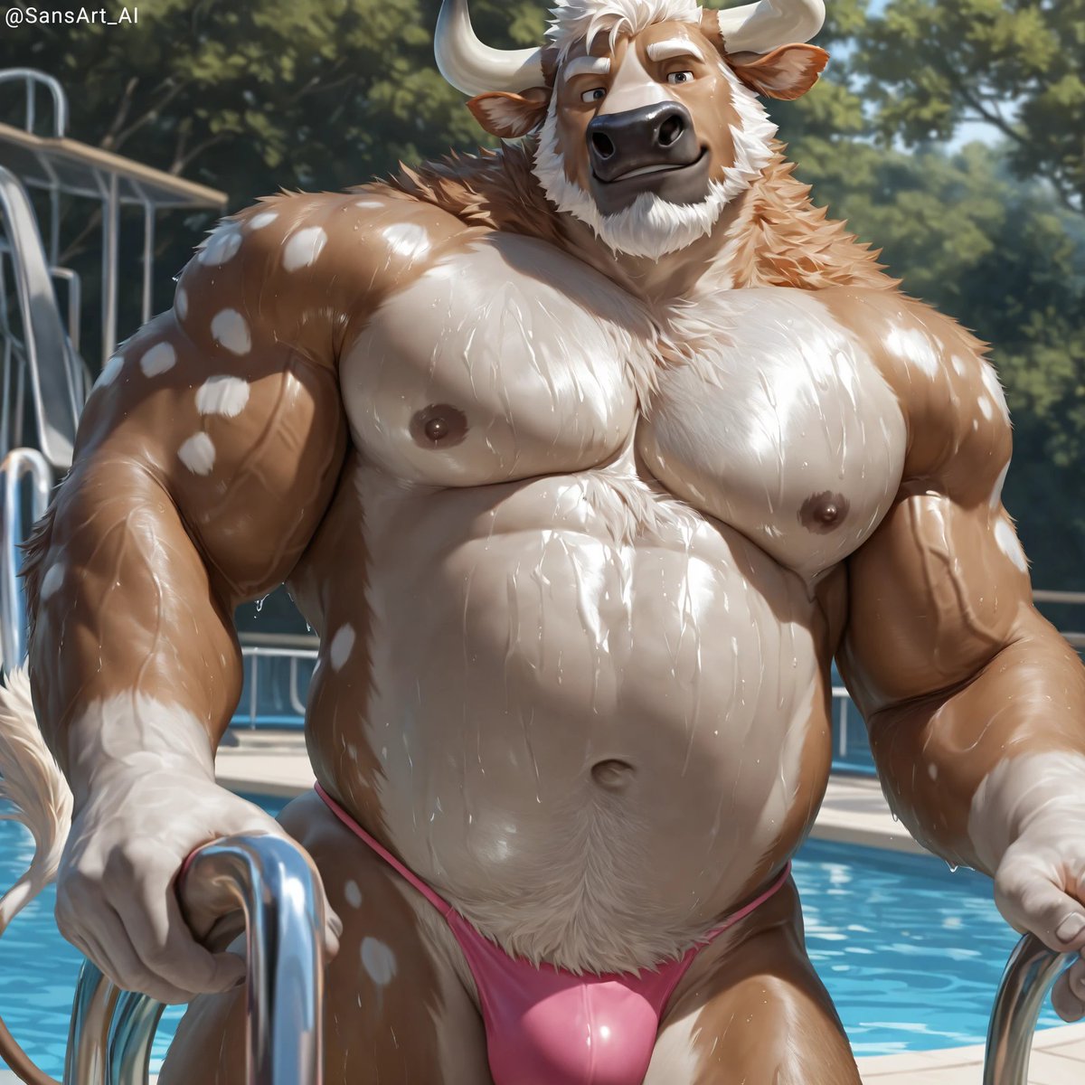 SansArt_AI's tweet photo. #AIart #furry #furryart #NSFW #cow https://t.co/6bOmqZVOpA
