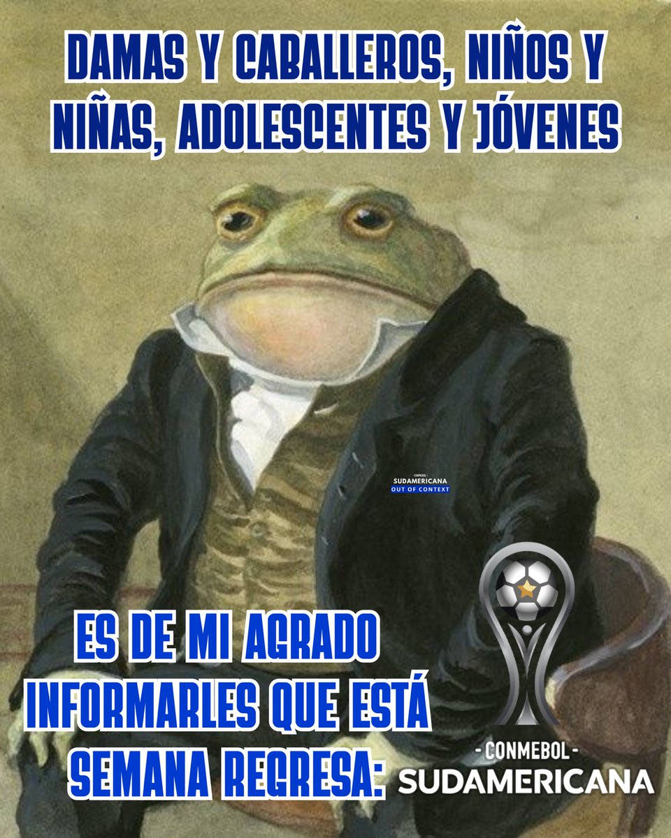 Out of Context Sudamericana tweet media