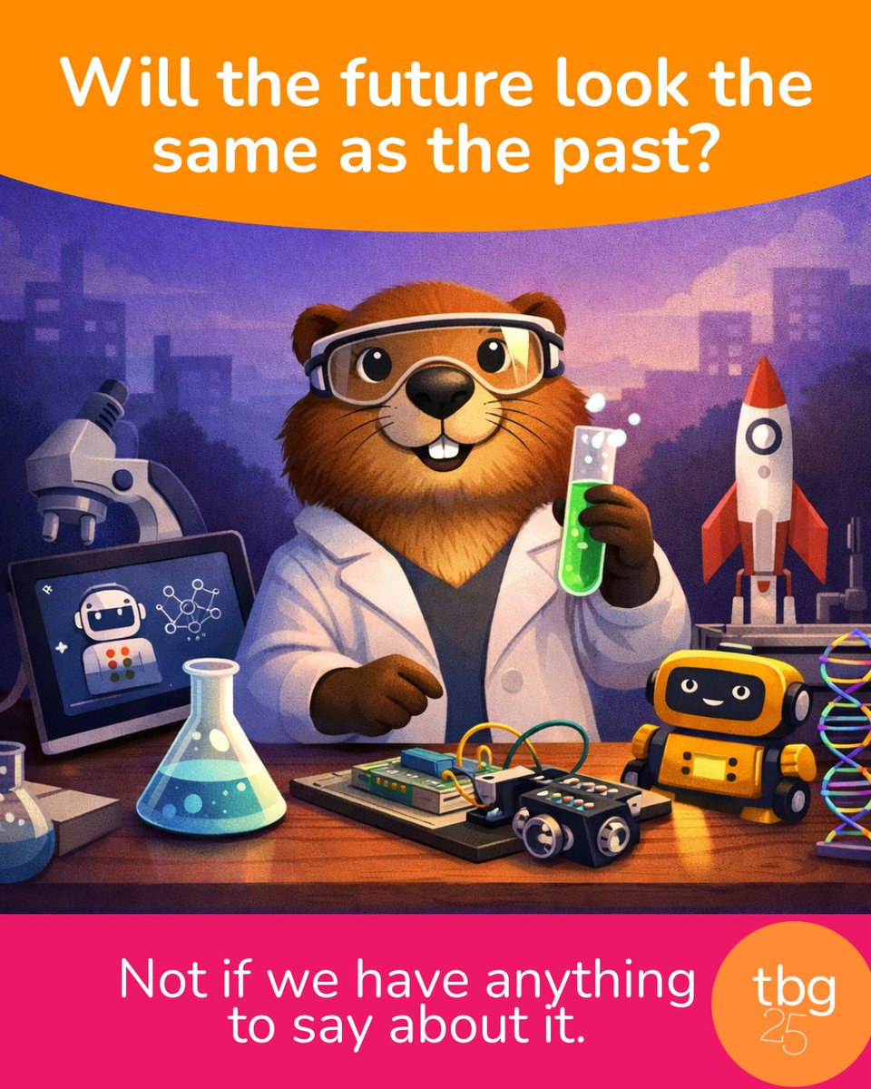 techbridgegirls's tweet image. #GroundhogDay asks whether the future will look the same as the past.
At #TBG, we’re intentional about making sure it doesn’t, especially as #technology and #AI reshape how young people learn.
Because the next gen deserves more than a repeat. techbridgegirls.org/were-25/ 
#Techbridge