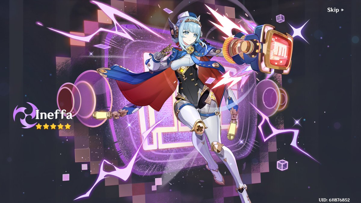 welkin moon giveaway because i got ineffa!! 

1 winner

follow &amp; rt
rt my pinned post

ends in 1 week, goodluck!! #genshinimpact