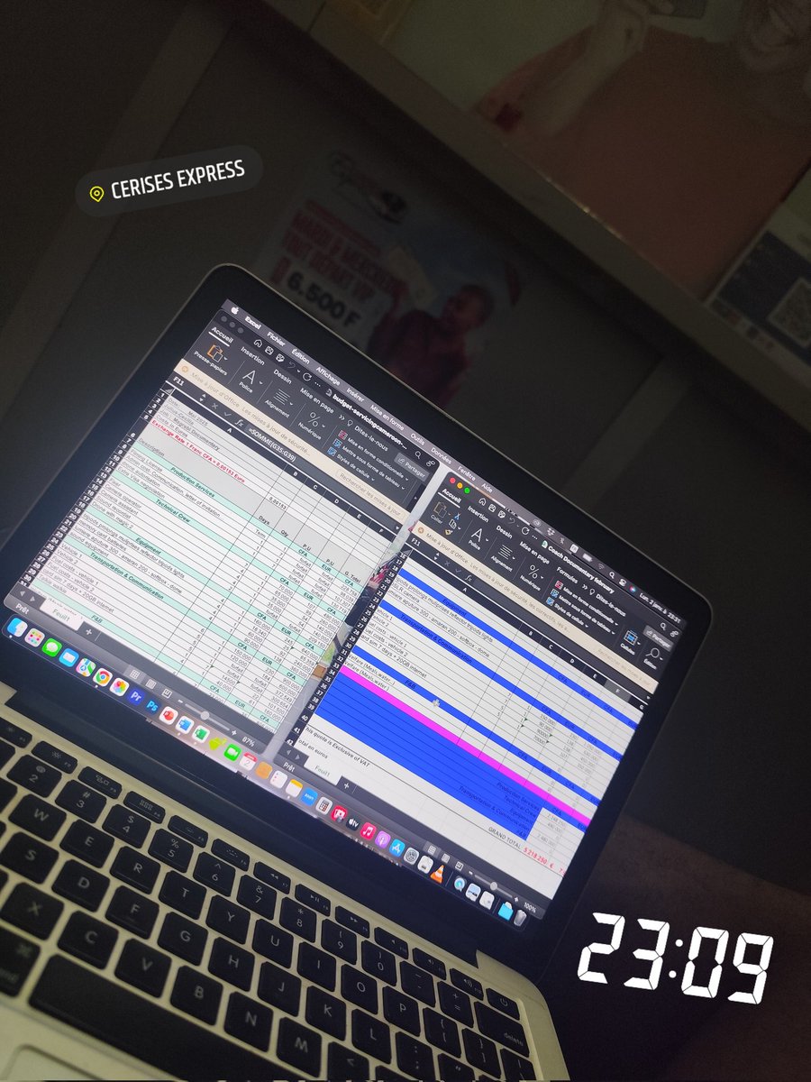 TitiNdema's tweet photo. @CerisesExpress 🍒
Je vais déjeuner à Douala demain matin....
#WorkHard #PrepaShooting 
#TeamInsomniaque https://t.co/e0KQYKPovZ
