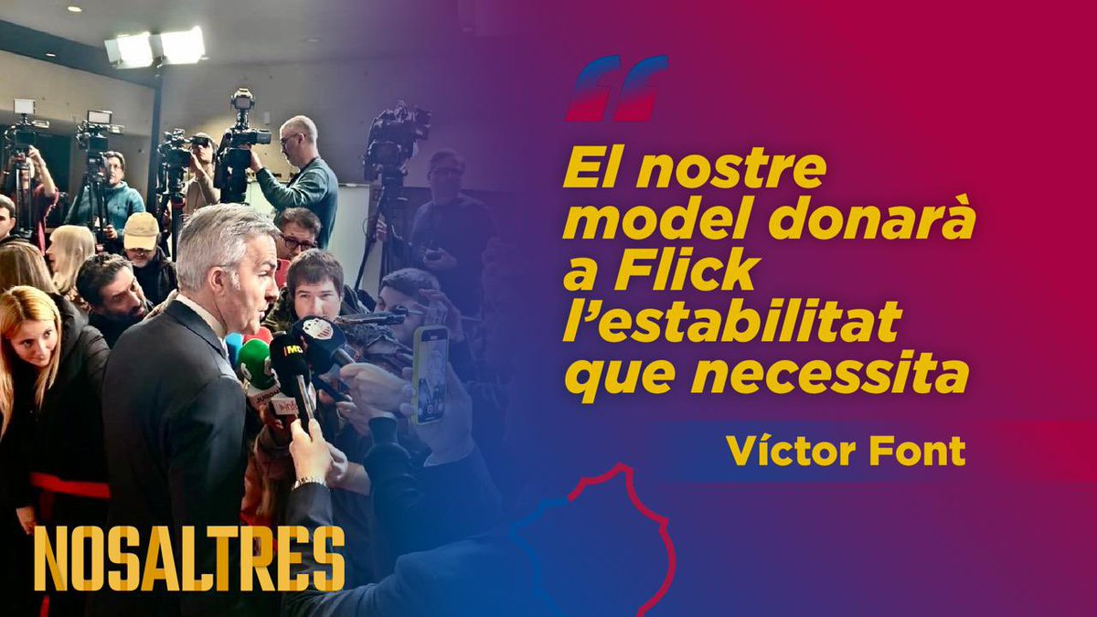 Nosaltres Barça tweet media