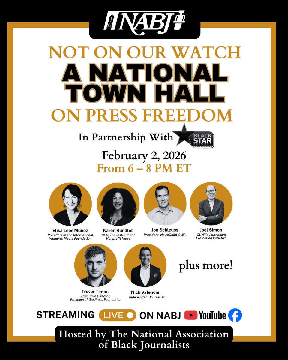 #NABJ Headquarters ✊🏾🖊️🎙️💻 📷 🎥 📝 🔈 tweet media