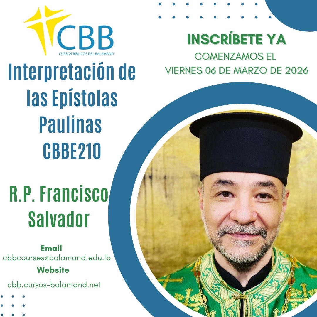 CBB_SOFIA's tweet photo. ¡Ya están abiertas las inscripciones! ✨
La Universidad de Balamand, a través de SOFIA y CBB. 
🌐 Inscripciones en:
https://t.co/QrczgtBjNC
🌍 Página Web: https://t.co/s459ToDtgg https://t.co/lnTEsazqtH