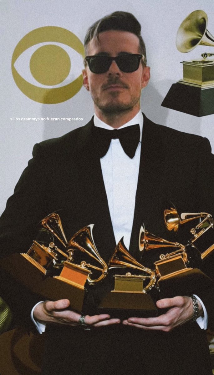 Si los grammys no fueran comprados, 100%

#JoséMadero