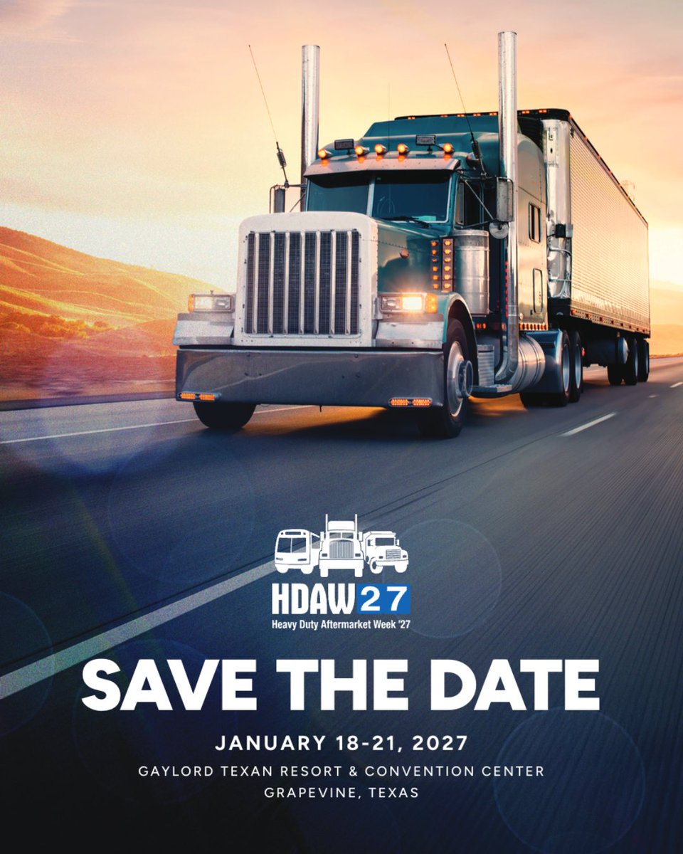 Heavy Duty Aftermarket Week tweet media