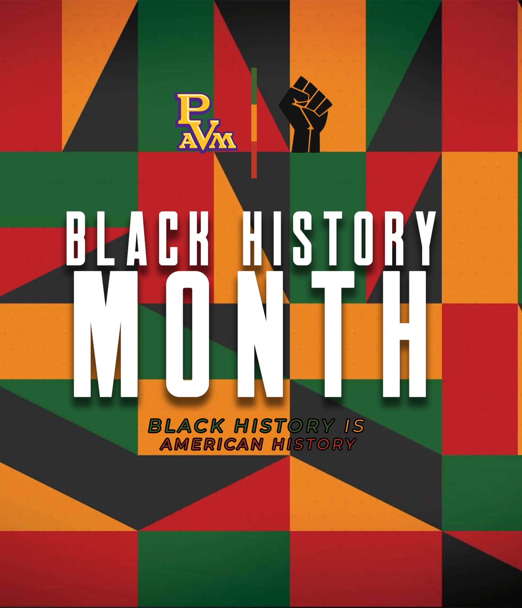 pvamufb_'s tweet image. Black History Month is a reminder that our story is foundational, powerful, and still being written.
We honor the leaders, builders, creators, and changemakers who paved the way—and those shaping the future today.

Black History is American History. 
#BlackHistoryMonth #PVAMU
