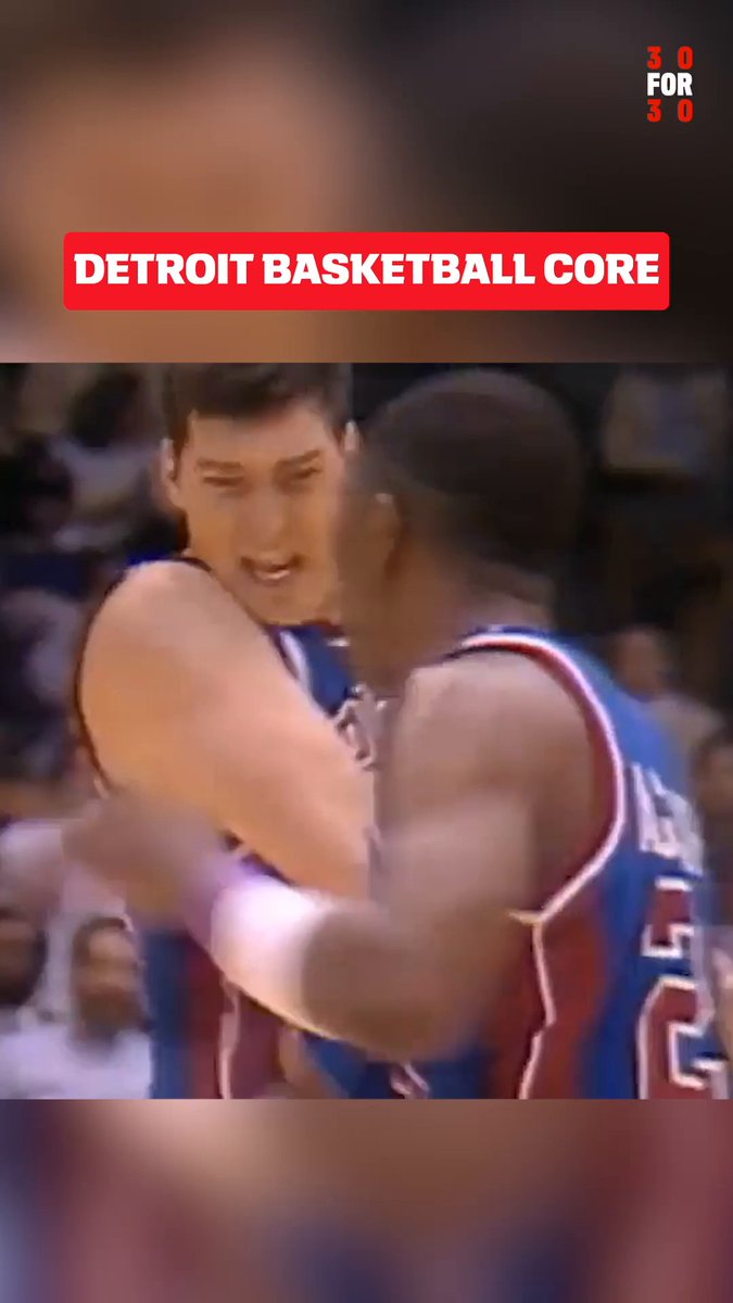 The Eastern Conference-leading Pistons set a franchise record with a 53-point rout over the Nets this Sunday 😤
@30for30: ‘Bad Boys’ 🎥