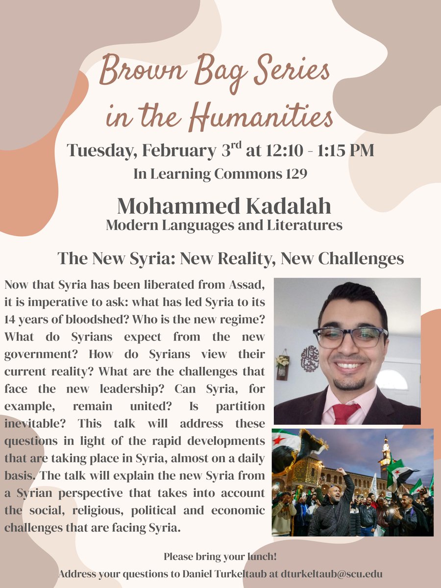 SCU Center for the Arts and Humanities tweet media