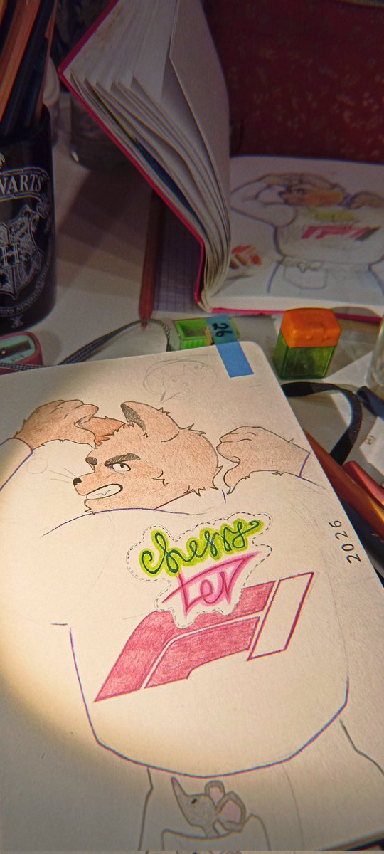 cherry_lev's tweet photo. wip
I keep a sketchbook in which I draw once a month throughout the year, and this year is dedicated to Formula 1 🫦
ps
Yes I slept through january but there will be two artworks in february https://t.co/Nvp8QbddOs