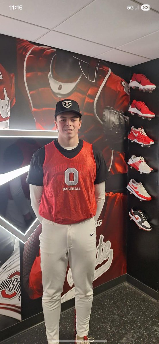 Thankyou <a href="/OhioStateBASE/">Ohio State Baseball</a> and <a href="/Ejmccummings12/">Elliott McCummings</a> for the great camp and atmosphere! Looking forward to keep working hard and getting better!